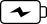 Black & White battery icon