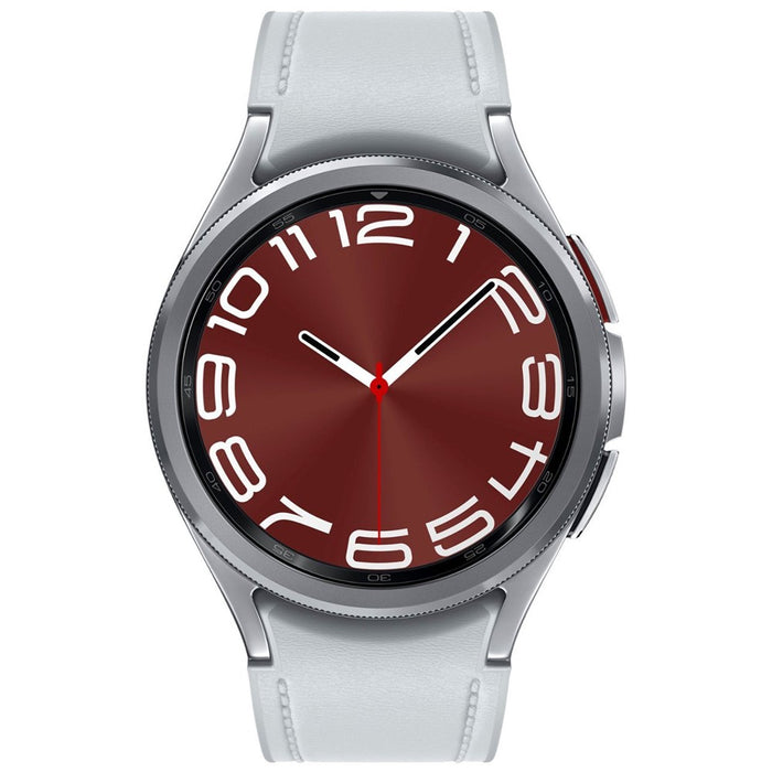 SAMSUNG Galaxy Watch 6 Classic (43mm, WiFi + LTE) 1.3" Fitness Smartwatch R955U (Excellent - Refurbished)