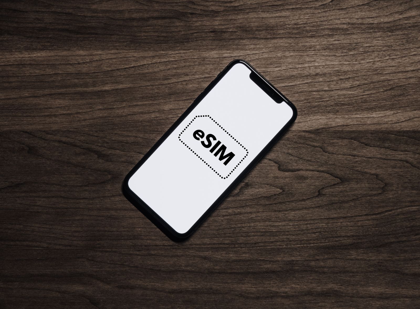 a phone with eSIM