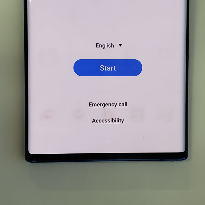Samsung Galaxy Note 10+ (256GB,12GB) 6.8" FULLY Unlocked Global LTE N975U1 (Acceptable - Refurbished, Aura Blue)