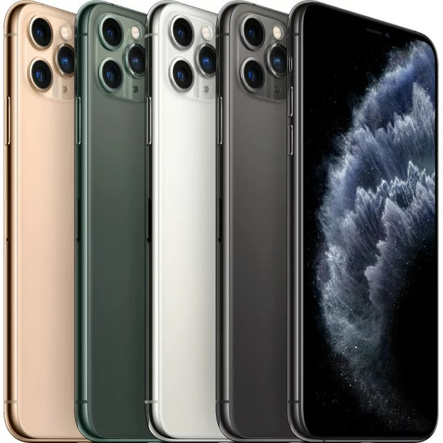 Apple iPhone 11 Pro Max (256GB) 6.5" Global 4G LTE Fully Unlocked (GSM + Verizon) (Excellent - Refurbished)