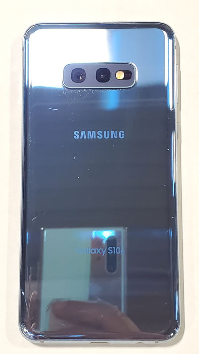 SAMSUNG Galaxy S10e (128GB, 6GB) 5.8" 4G LTE Fully Unlocked (GSM+CDMA) G970U (For Parts Only / Not Working, Prism Blue)