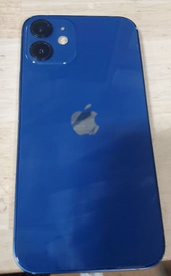 Apple iPhone 12 Mini 5G (256GB,4GB) 5.4" OLED, Fully Unlocked A2176 (For Parts | Non-Functional, Blue)