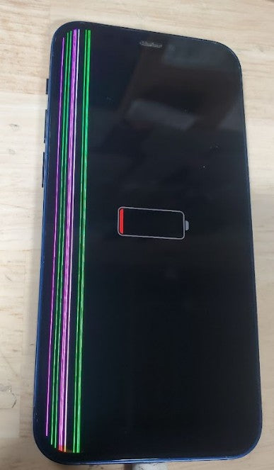 Apple iPhone 12 Mini 5G (256GB,4GB) 5.4" OLED, Fully Unlocked A2176 (For Parts | Non-Functional, Blue)