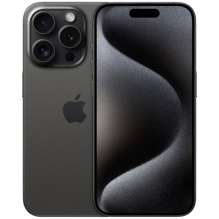 Apple iPhone 15 Pro (512GB, 8GB) 6.1", iOS 17, 5G / 4G LTE Fully Unlocked (Renewed | Pre-Loved, Black Titanium)