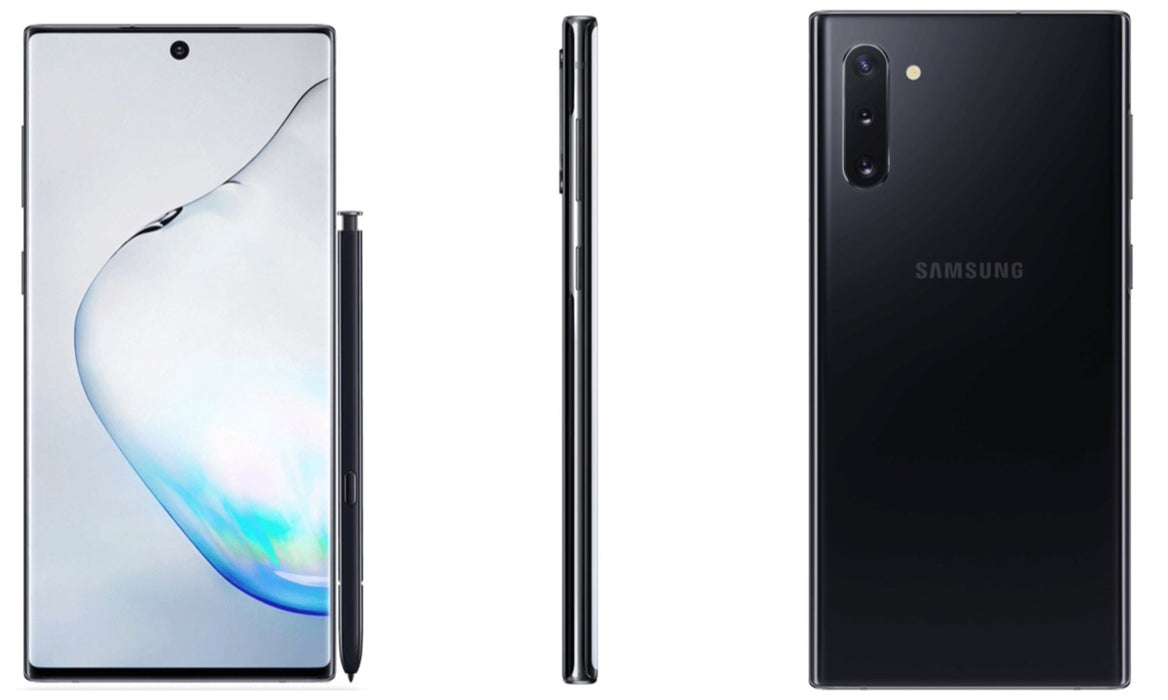 Samsung Galaxy Note 10+ (256 GB, 12 GB) 6.8" TOTALMENTE desbloqueado Global LTE N975U1 (Aura Black)