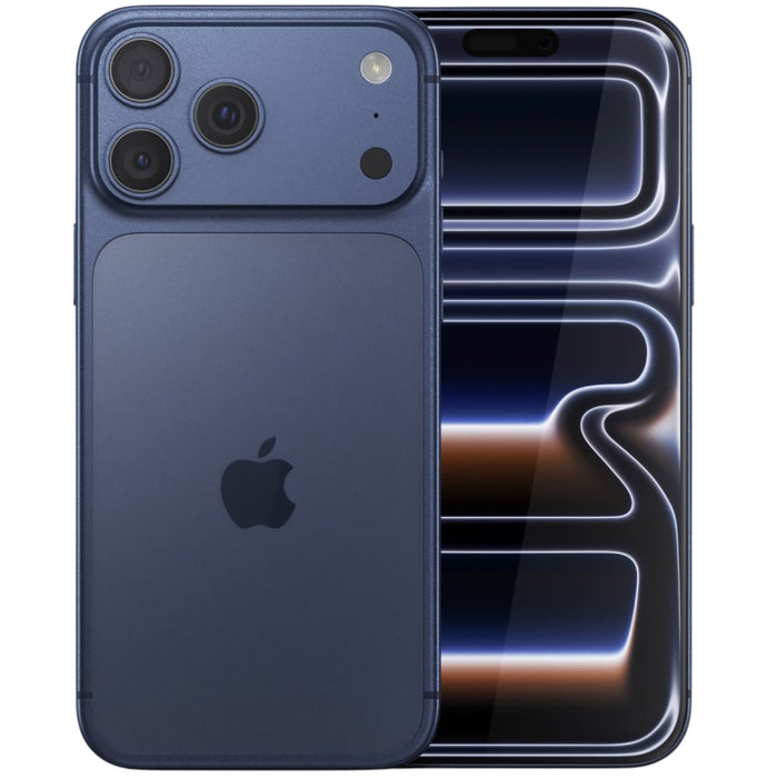 Apple iPhone 17 Pro Max (256GB, 12GB) 6.9", iOS 26, 5G / 4G LTE Fully Unlocked (Renewed | Like New, Black Titanium)