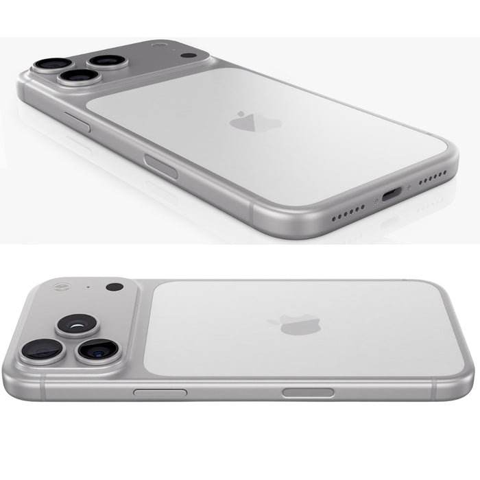 Apple iPhone 17 Pro Max (256GB, 12GB) 6.9", iOS 26, 5G / 4G LTE Fully Unlocked (Renewed | Like New, Silver)