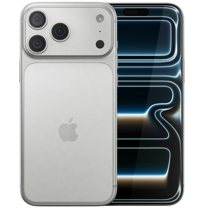 Apple iPhone 17 Pro Max (256GB, 12GB) 6.9", iOS 26, 5G / 4G LTE Fully Unlocked (Renewed | Like New, Silver)