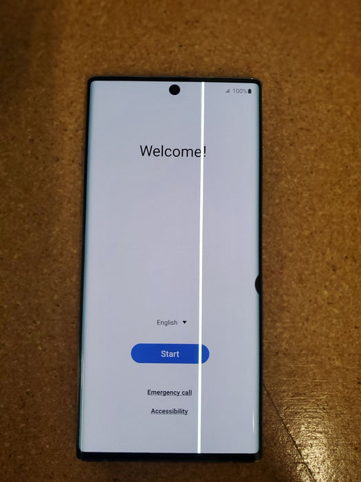 Samsung Galaxy Note 10 (256GB, 8GB) 6.3" 4G LTE Fully Unlocked (GSM+CDMA) N970U (Acceptable - Refurbished, Aura White)