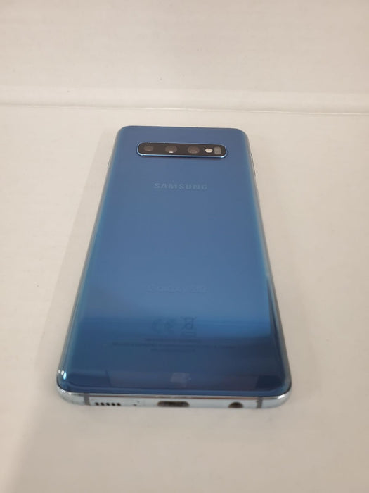 Samsung Galaxy S10 (128GB, 8GB) 6.1" 4G LTE Fully Unlocked GSM+CDMA G973U - Blue (Acceptable - Refurbished, Blue)