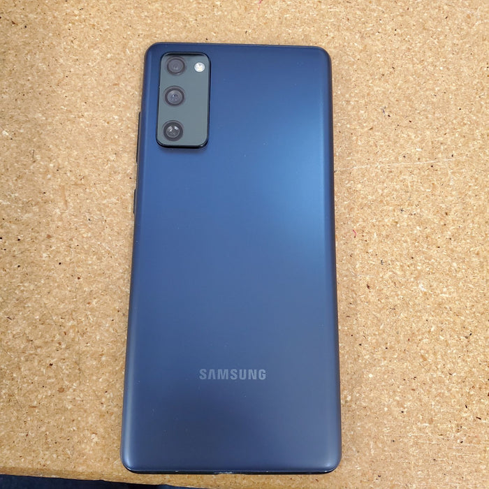 Samsung Galaxy S20 FE 5G (256 GB) 6.5" TOTALMENTE desbloqueado (GSM+Verizon) G781U (azul marino) (LA PANTALLA TIENE UNA SOMBRA) (Aceptable - Reacondicionado, azul marino)