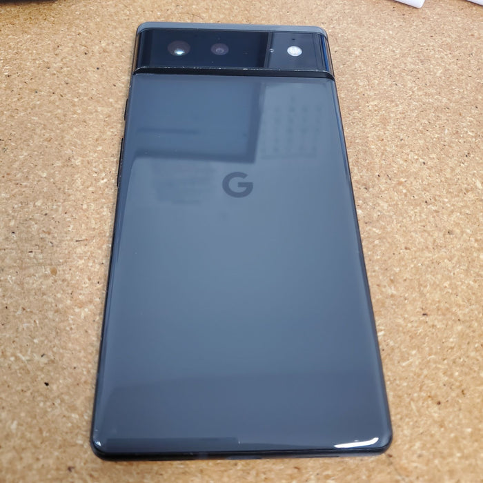 Google Pixel 6 5G (128GB, 8GB) 6.4" (GSM + CDMA) 4G LTE Unlocked FOR PARTS ONLY (For Parts Only / Not Working, Stormy Black)