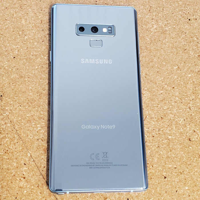 Samsung Galaxy Note 9 (128GB, 6GB) 6.4" 4G LTE (GSM + CDMA) Fully Unlocked N960U (Acceptable - Refurbished, Cloud Silver)