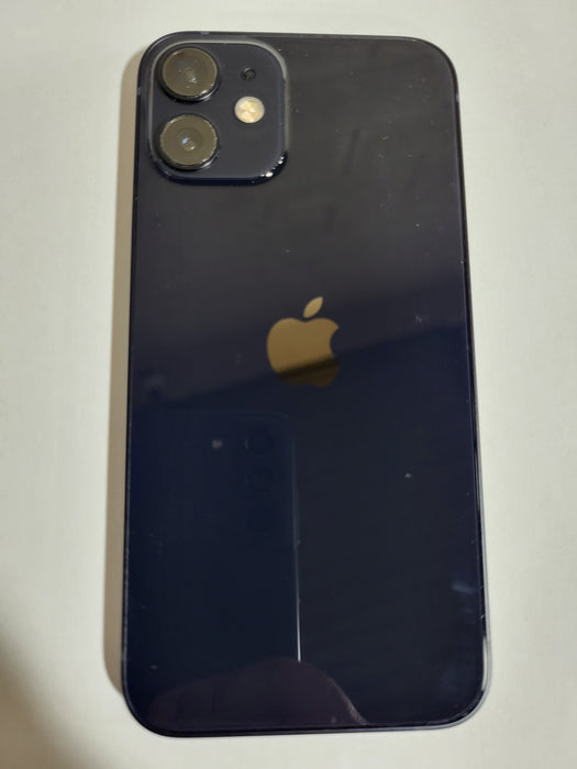 Apple iPhone 12 Mini 5G (256GB,4GB) 5.4" OLED, Fully Unlock NOT READING SIM CARD (For Parts Only / Not Working, Black)