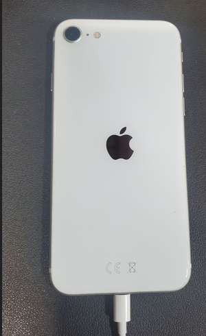 Apple iPhone SE (2020, 64GB) iOS 13,GSM + Verizon Unlocked (White)-FOR PARTS (For Parts Only / Not Working, White)