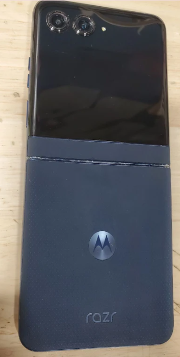 Moto Razr 5G 2025-256GB, 8GB-6.9" Fully Unlocked-XT2553V ***READ DESCRIPTION*** (Renewed | Smart Saver, PANTONE Gibraltar Sea)