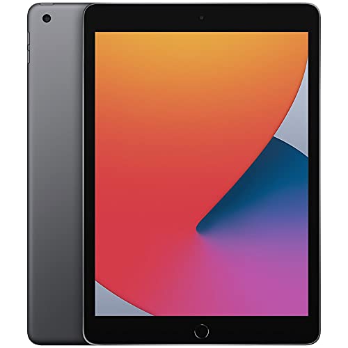 Apple iPad 8.ª generación (128 GB, 3 GB) 10,2" Retina, solo Wi-Fi (garantía de EE. UU.) Gris (Excelente - Reacondicionado, Gris)