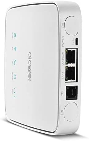 Alcatel Wi-Fi LINK HUB + GSM Landline Port Unlocked Global 4G LTE RJ45 HH41NH (White)
