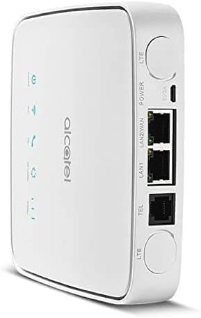 Alcatel Wi-Fi LINK HUB + GSM Landline Port Unlocked Global 4G LTE RJ45 HH41NH (Excellent - Refurbished, White)