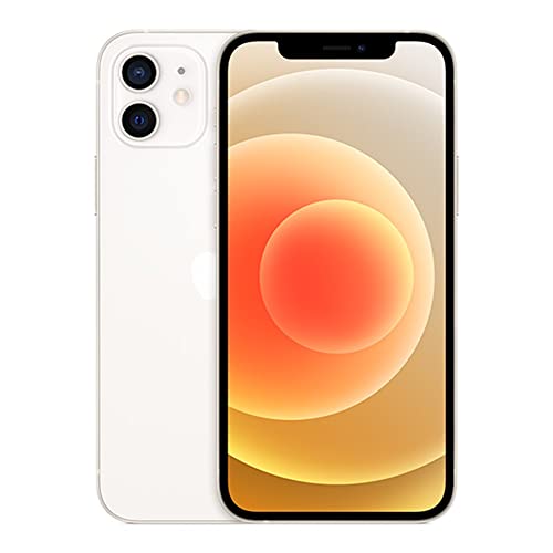 Apple iPhone 12 Mini 5G (256GB,4GB) 5.4" OLED, Fully Unlocked A2176 (Good - Refurbished, White)