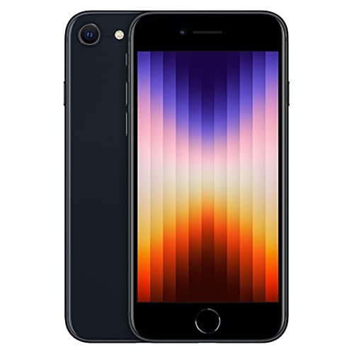 iPhone SE 2022 256GB 5G (3rd generation) 4.7", GSM + Verizon Unlocked (Good - Refurbished, Black)