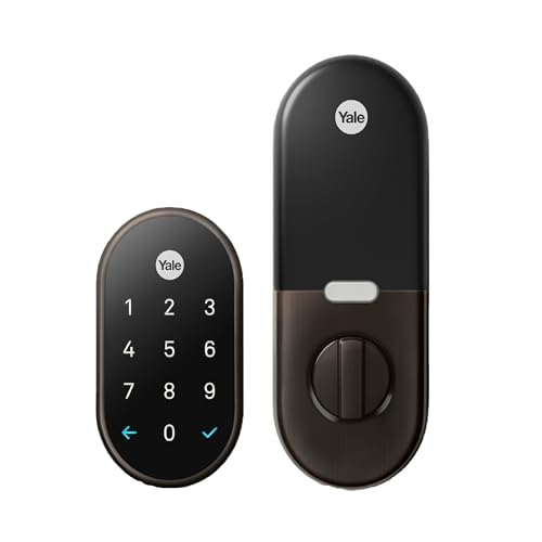 Google Nest x Yale Lock W/ Nest Connect Smart Assistant Controlled (Bronze) (Oil Rubbed Bronze)