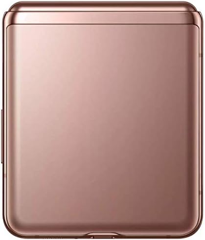 SAMSUNG Galaxy Z Flip 5G (256GB, 8GB) 6.7" Fully Unlocked (GSM + Verizon) F707U (Good - Refurbished, Mystic Bronze)