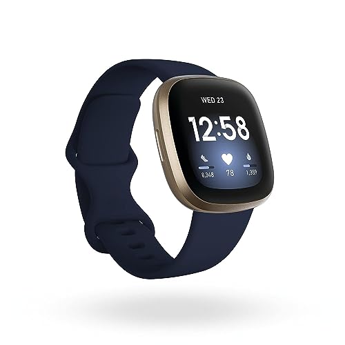 Reloj inteligente de salud y actividad física Fitbit Versa 3 con Alexa integrada y control de frecuencia cardíaca