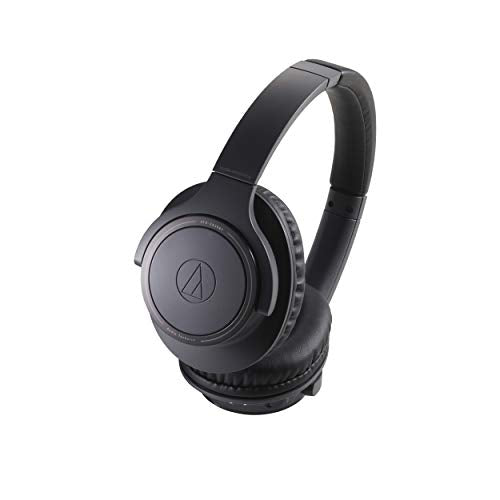 Auriculares inalámbricos Bluetooth Audio-Technica ATH-SR30BT (40 mm, 70 horas de duración de la batería) (Excelente, reacondicionados, gris carbón)