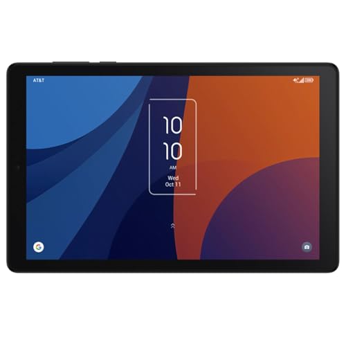 TCL TAB 8 SE 64GB, Wi-Fi + Cellular, 8" Tablet, AT&T Unlocked US 4G LTE 9136R (Renewed | Clean Screen, Carbon Gray)