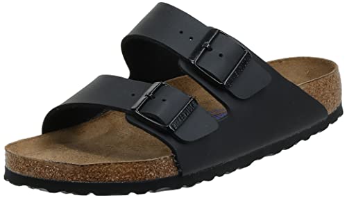 Birkenstock Unisex Arizona Birko-Flor Sandals (EU 40, US 7 M / US 9 W, Black) ()