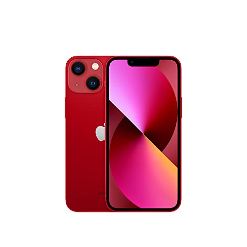 iPhone 13 Mini (256 GB, 4 GB) 5.4", iOS 16, 5G / 4G LTE GSM + Verizon Desbloqueado (Bueno - Reacondicionado, Rojo)