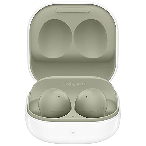 SAMSUNG Galaxy Buds2 SM-R177 Wireless Earbuds w/ ANC & Ambient Sound control (Excellent - Refurbished, OLIVE)