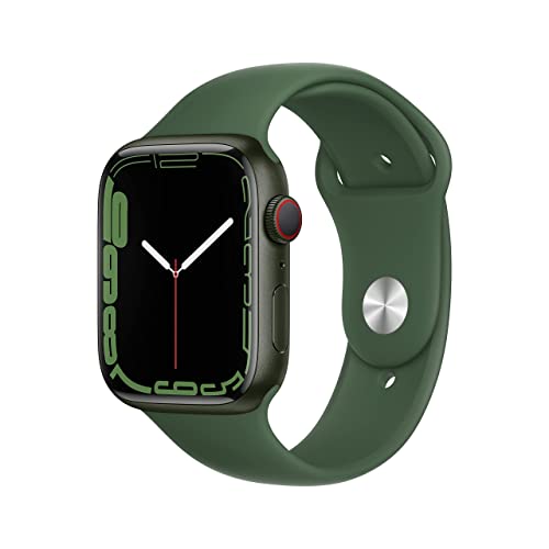 Apple Watch Series 7 (45mm, GPS + Cellular) 1.9" Fully Unlocked w/ Aluminum Case (Excellent - Refurbished)