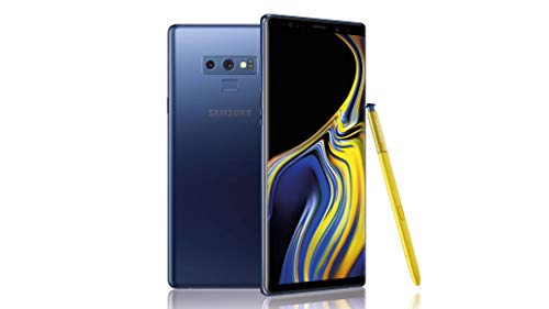 SAMSUNG Galaxy Note 9 (512GB, 8GB) 6.4" 4G LTE (GSM + CDMA) Fully Unlocked N960U (Excellent - Refurbished, Blue)