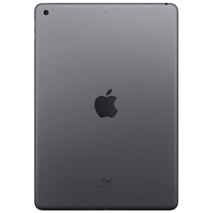 Apple iPad 7.ª generación (32 GB, 3 GB) 10,2" (Wi-Fi + 4G LTE) Totalmente desbloqueado en todo el mundo (Excelente, reacondicionado, gris)