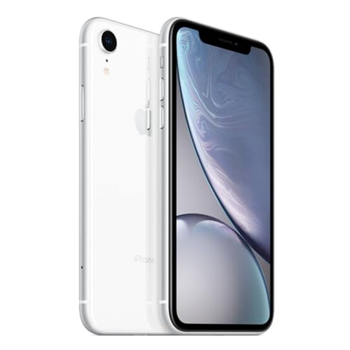 Apple iPhone XR (256GB) 6.1" Global 4G LTE Fully Unlocked (GSM + Verizon) (Excellent - Refurbished, White)