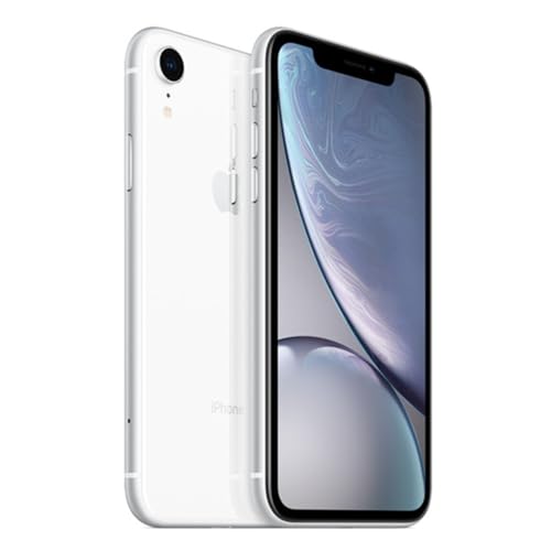 Apple iPhone XR (128GB) 6.1" Global 4G LTE Fully Unlocked (GSM + Verizon) (Excellent - Refurbished, White)