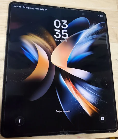 SAMSUNG Galaxy Z Fold4 5G (512GB, 12GB) 7.6" Fully Unlocked ***READ DESCRIPTION*** (Renewed | Smart Saver, Phantom Black)