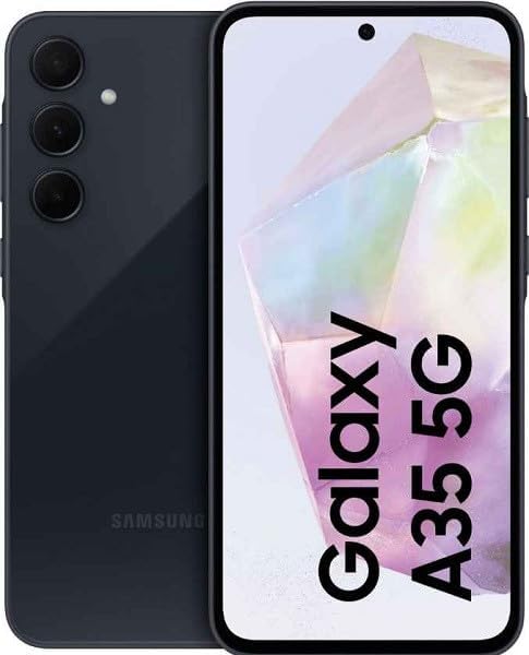 Samsung Galaxy A35 5G (256GB) 6.6" Fully Unlocked, Global 5G / 4G LTE A356E/DS (Renewed | Like New, Awesome Navy)