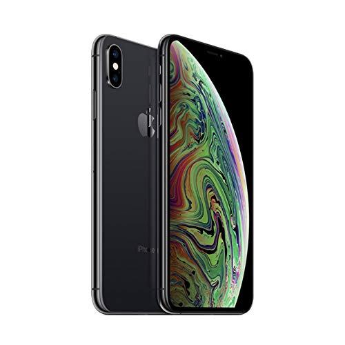 Apple iPhone XS Max (256GB) 6.5" Global 4G LTE Fully Unlocked (GSM + Verizon) (Excellent - Refurbished, Gray)