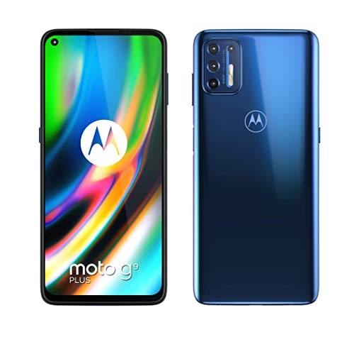 Moto G9+ Plus (128 GB, 6 GB) 6,81" Dual SIM, Snapdragon 730, GSM desbloqueado XT2087-2 (azul oscuro)