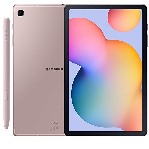 SAMSUNG Galaxy Tab S6 Lite W/ S Pen (128GB, 4GB) 10.4" Wi-Fi Only SM-P610 (Excellent - Refurbished, Chiffon Rose)