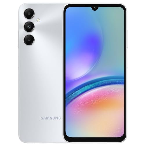 SAMSUNG Galaxy A05s (128GB, 4GB) 6.7" GSM Unlocked US + Global 4G VoLTE A057M/DS (Excellent - Refurbished, Silver)