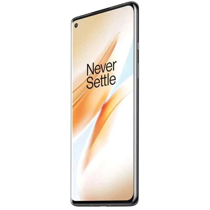 OnePlus 8 (5G, 128GB, 8GB) 6.55", 5G LTE T-Mobile Only (Black) (Excellent - Refurbished, Black)