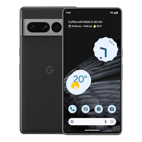 Google Pixel 7 Pro 5G (512GB, 12GB) 6.7" Fully Unlocked for US & Global GE2AE (Renewed | Pre-Loved, Obsidian)