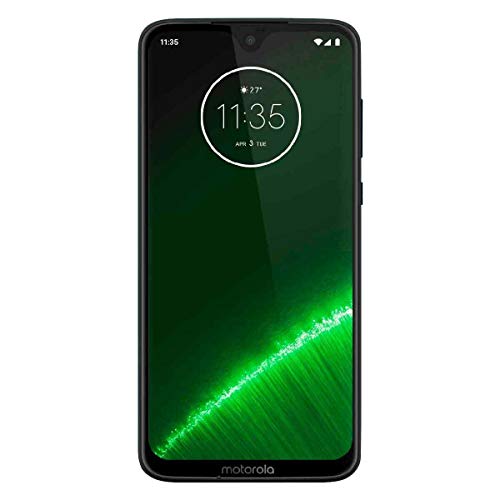 Motorola Moto G7+ Plus (64GB, 4GB) 6.2" Global 4G LTE GSM Unlocked XT1965-T (Good - Refurbished, Black)