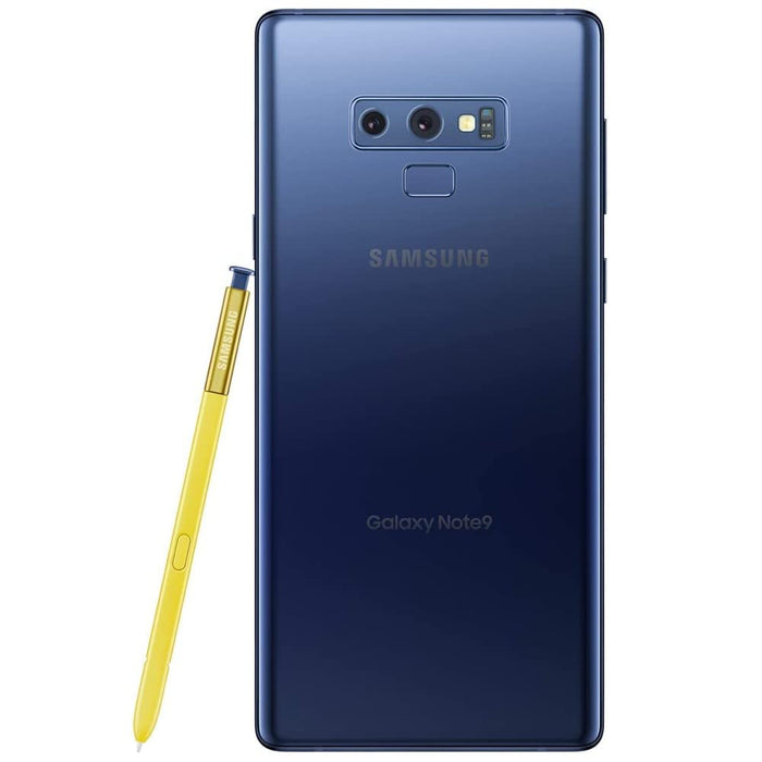 SAMSUNG Galaxy Note 9 (128GB, 6GB) 6.4" 4G LTE (GSM + CDMA) Fully Unlocked N960U (Excellent - Refurbished, Blue)