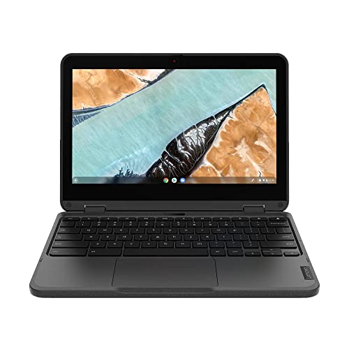 Ordinateur portable Lenovo 300e Chromebook LTE Gen 3 (32 Go) 11,6" 2-en-1 à écran tactile débloqué (bon état - remis à neuf, gris)